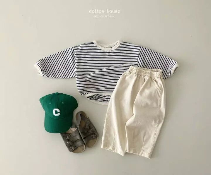 Cotton House - Korean Children Fashion - #kidsstore - Tapered Dart Pants - 2