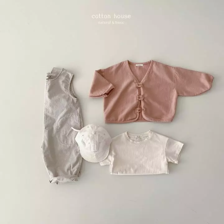 Cotton House - Korean Children Fashion - #kidzfashiontrend - Pigment Jumpsuit - 6