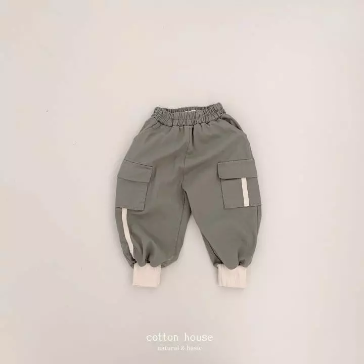 Cotton House - Korean Children Fashion - #kidsstore - Tape Pants - 4