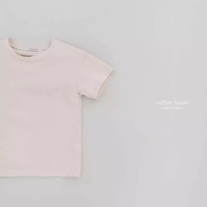 Cotton House - Korean Children Fashion - #littlefashionista - Layered Short Sleeves Tee - 10