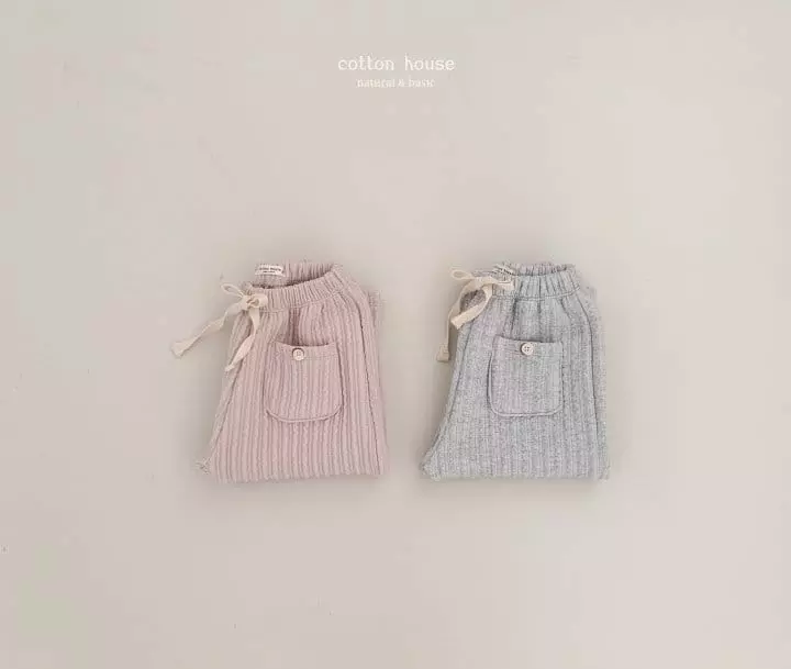 Cotton House - Korean Children Fashion - #littlefashionista - Madellen Knit Pants - 7
