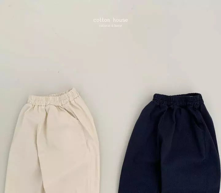 Cotton House - Korean Children Fashion - #prettylittlegirls - Tapered Dart Pants - 8