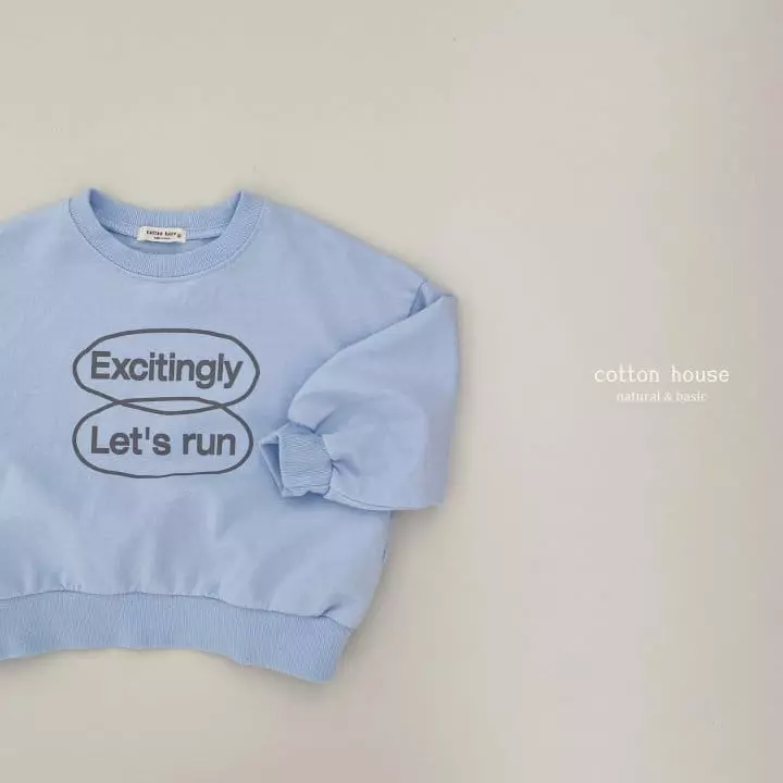 Cotton House - Korean Children Fashion - #toddlerclothing - Run Sweatshirt - 4