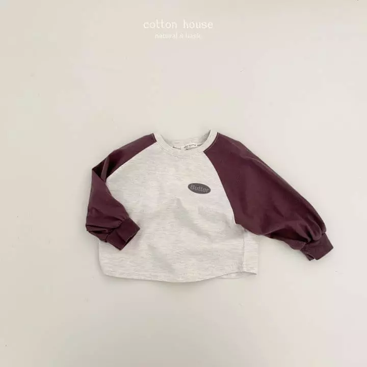 Cotton House - Korean Children Fashion - #stylishchildhood - Butter Raglan Tee - 3