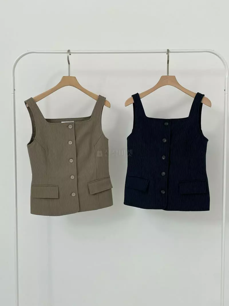 Creamvilla - Korean Women Fashion - #womensfashion - Karen Vest - 4
