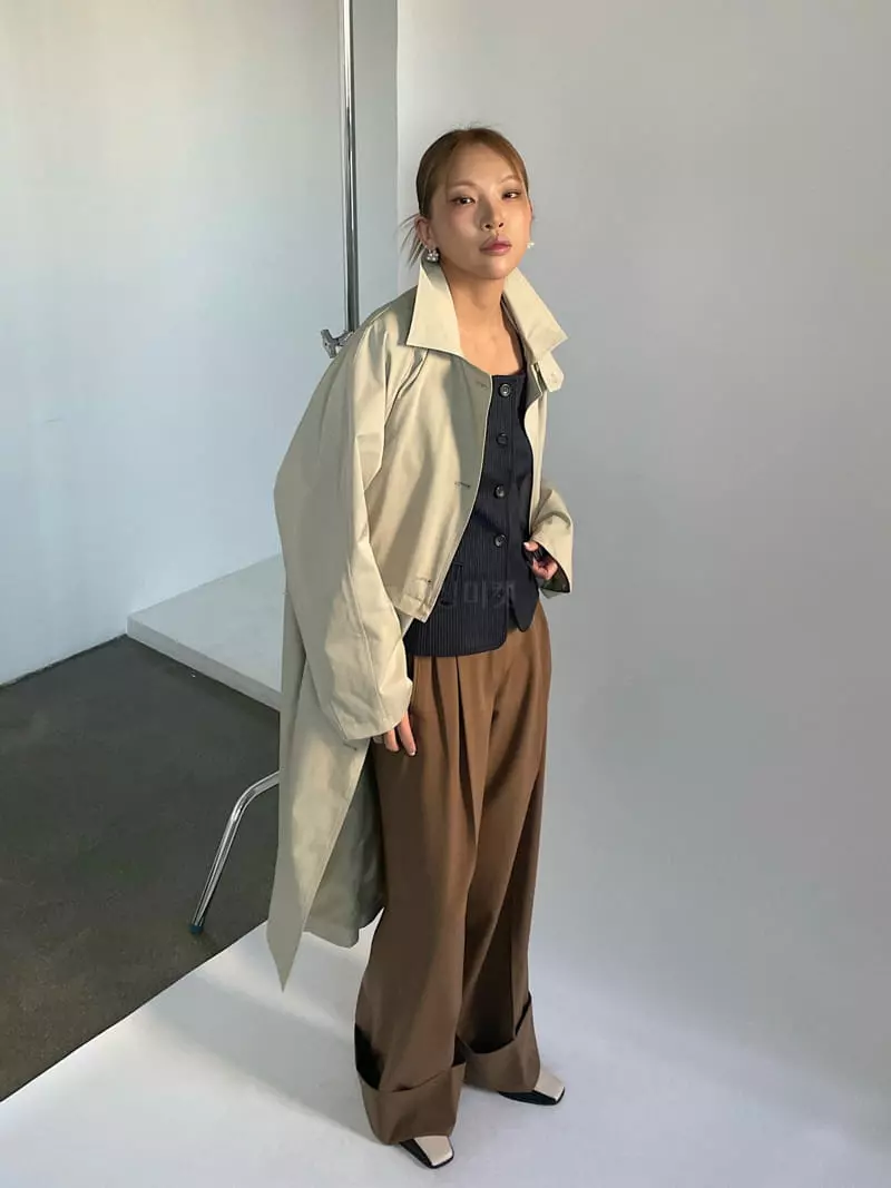 Creamvilla - Korean Women Fashion - #momslook - Sider Pants - 2
