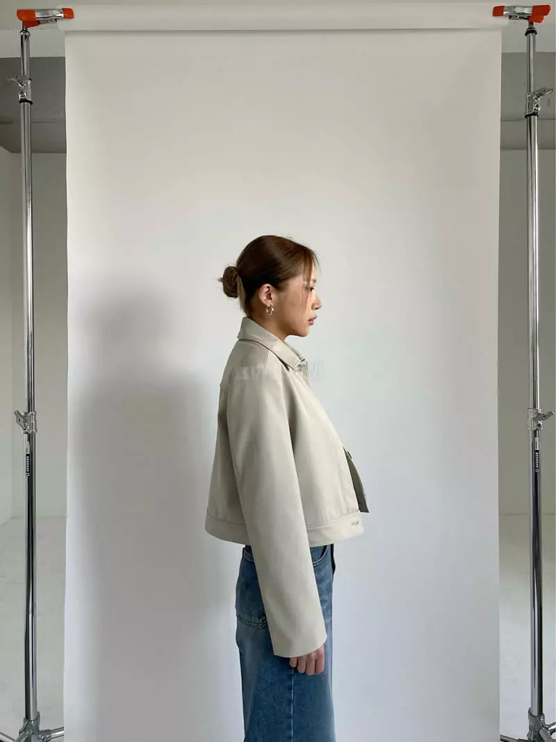 Creamvilla - Korean Women Fashion - #momslook - Bateck Jacket - 2