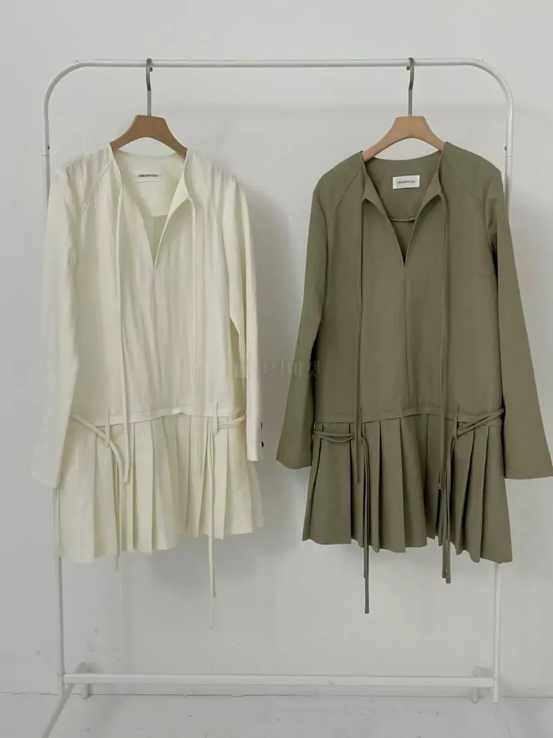 Creamvilla - Korean Women Fashion - #momslook - Daisy One-piece - 4