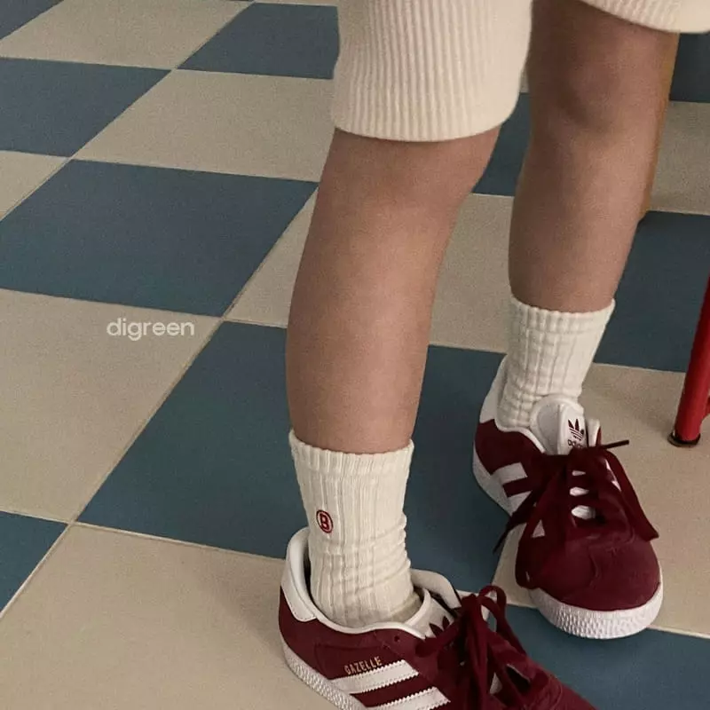 Digreen - Korean Children Fashion - #Kfashion4kids - Butter Socks - 8