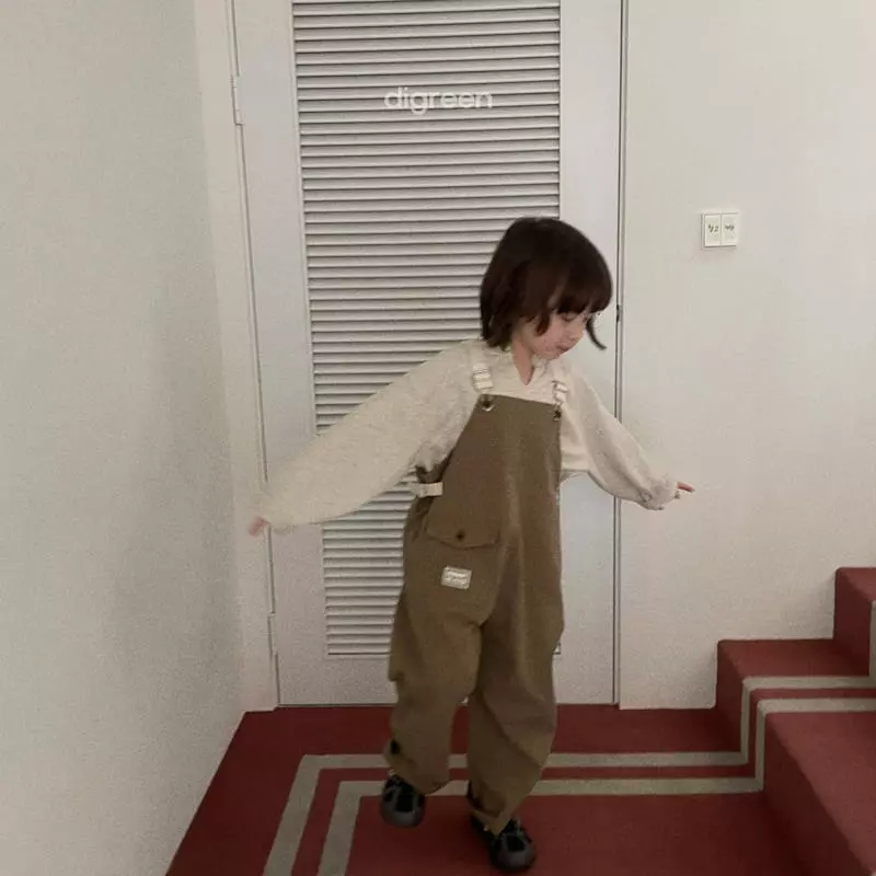 Digreen - Korean Children Fashion - #Kfashion4kids - Timber Overalls - 7