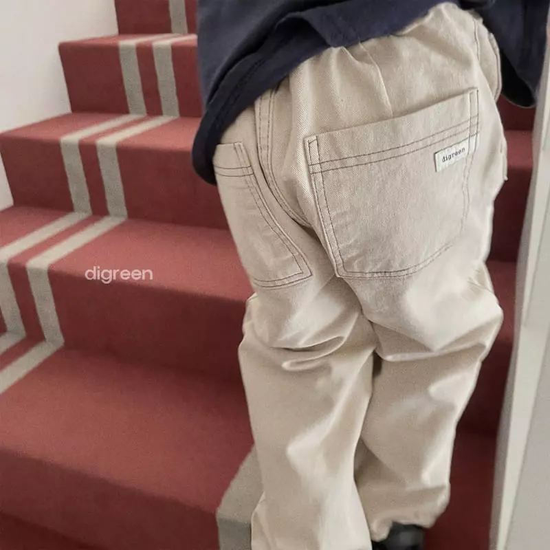 Digreen - Korean Children Fashion - #kidzfashiontrend - Square Jeans - 4