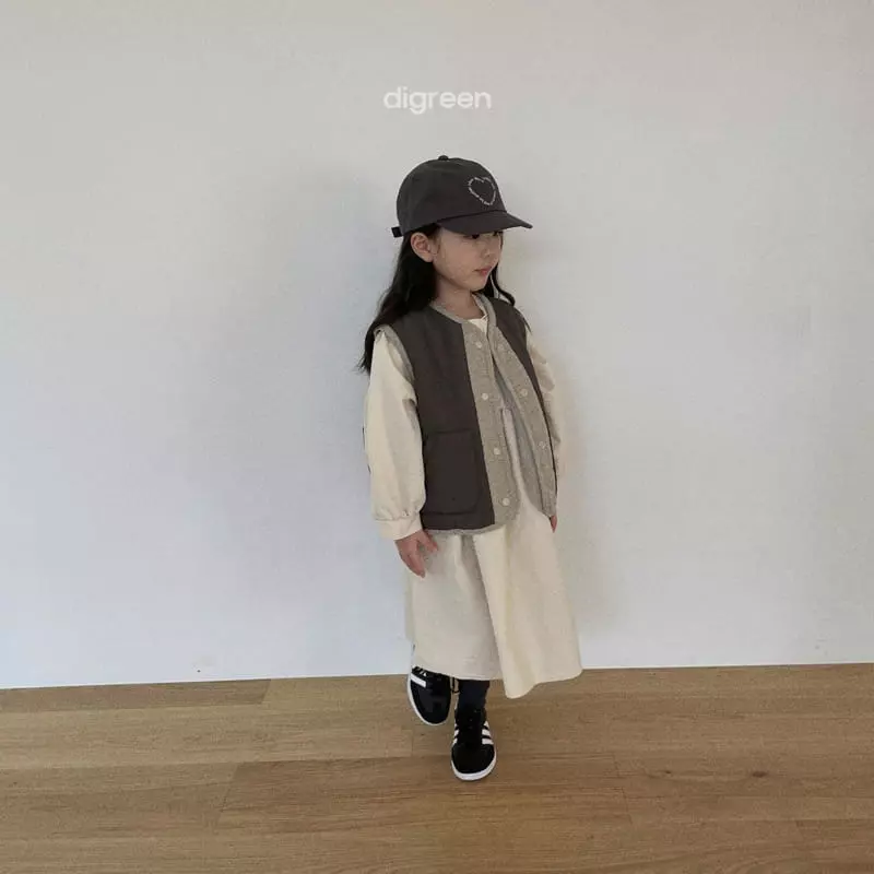 Digreen - Korean Children Fashion - #childofig - Reversible Vest - 6