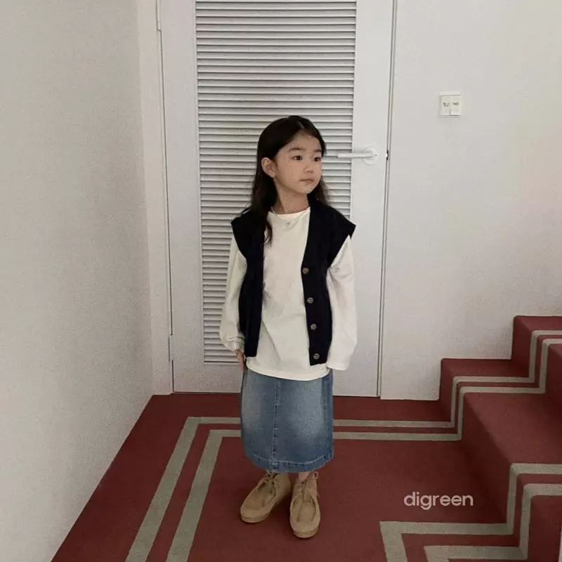 Digreen - Korean Children Fashion - #designkidswear - Maybe Vest - 5