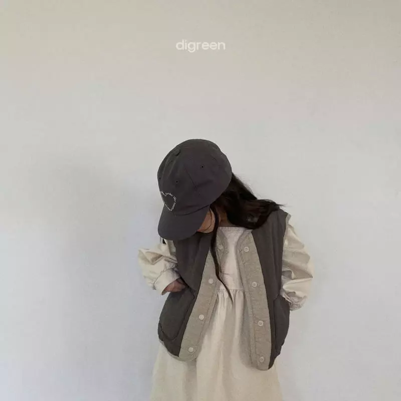 Digreen - Korean Children Fashion - #designkidswear - Reversible Vest - 8