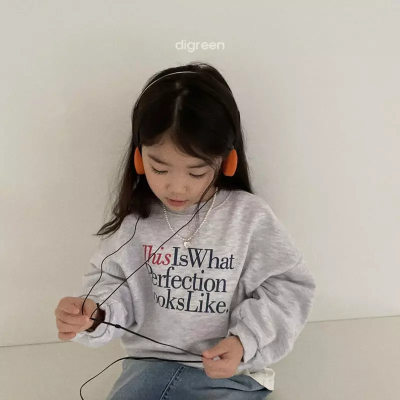 Digreen - Korean Children Fashion - #designkidswear - Diss Sweatshirt - 8