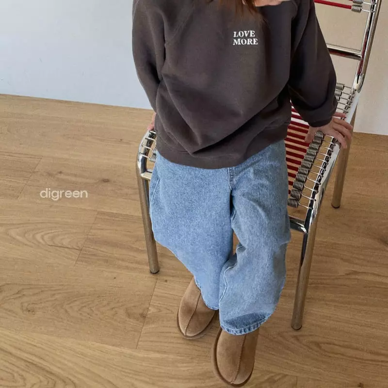 Digreen - Korean Children Fashion - #discoveringself - Love More Sweatshirt - 7