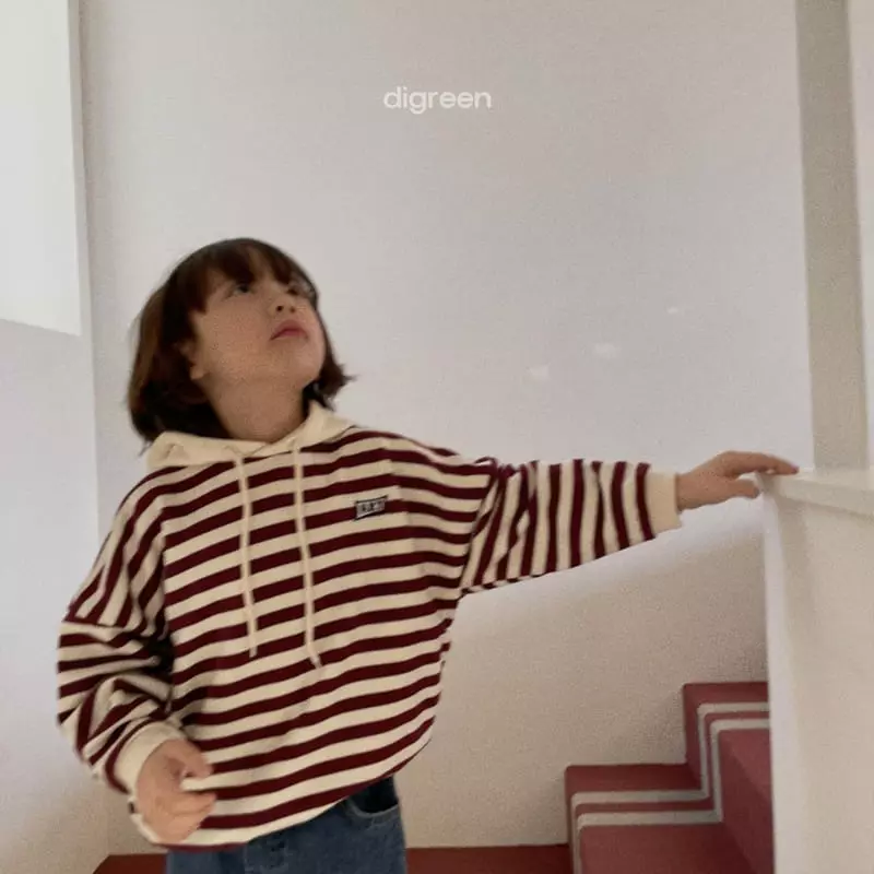 Digreen - Korean Children Fashion - #kidsshorts - Art Hoody - 2