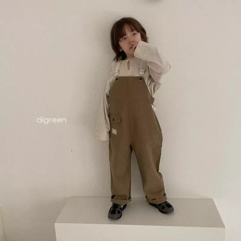 Digreen - Korean Children Fashion - #kidzfashiontrend - Timber Overalls - 6