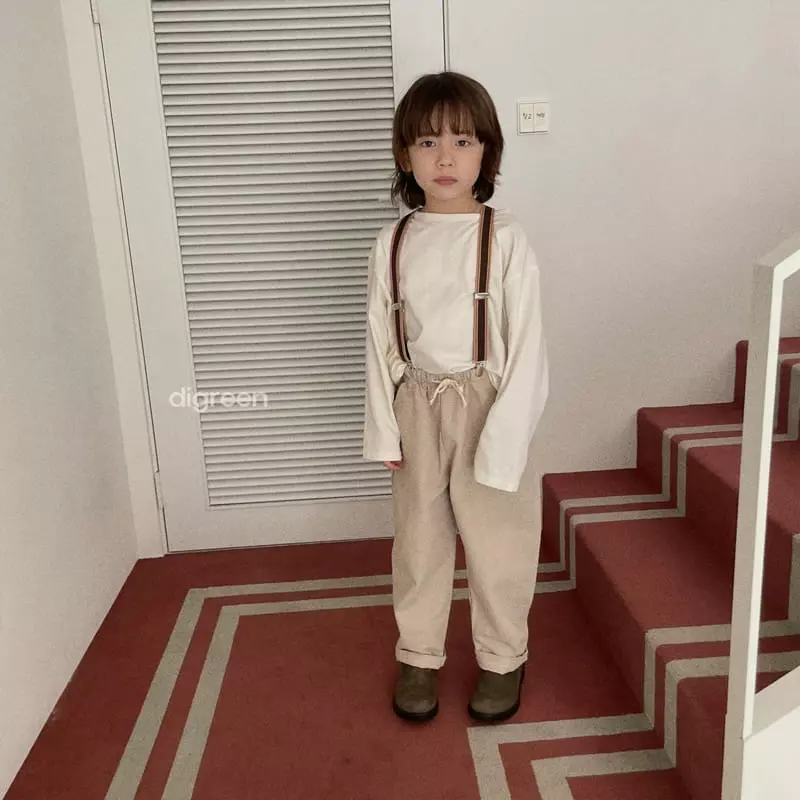 Digreen - Korean Children Fashion - #prettylittlegirls - Cotton Pants - 3