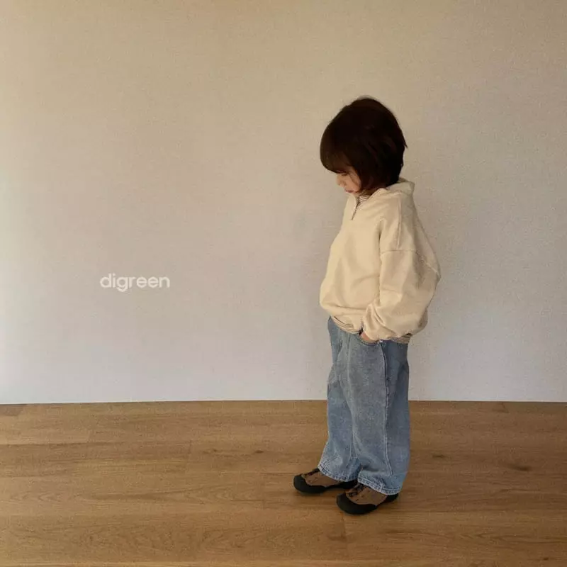Digreen - Korean Children Fashion - #prettylittlegirls - Ruppa Zip-up