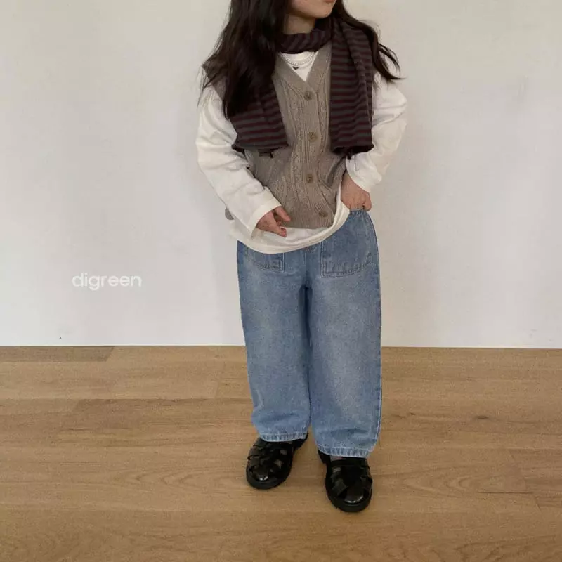 Digreen - Korean Children Fashion - #stylishchildhood - Maybe Vest - 2