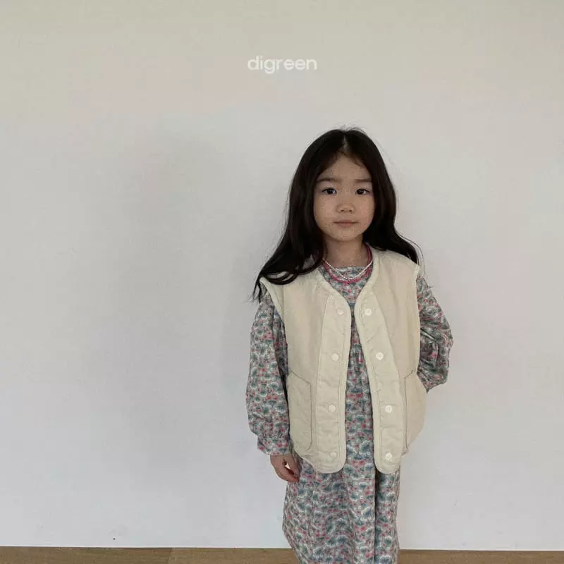 Digreen - Korean Children Fashion - #stylishchildhood - Reversible Vest - 5