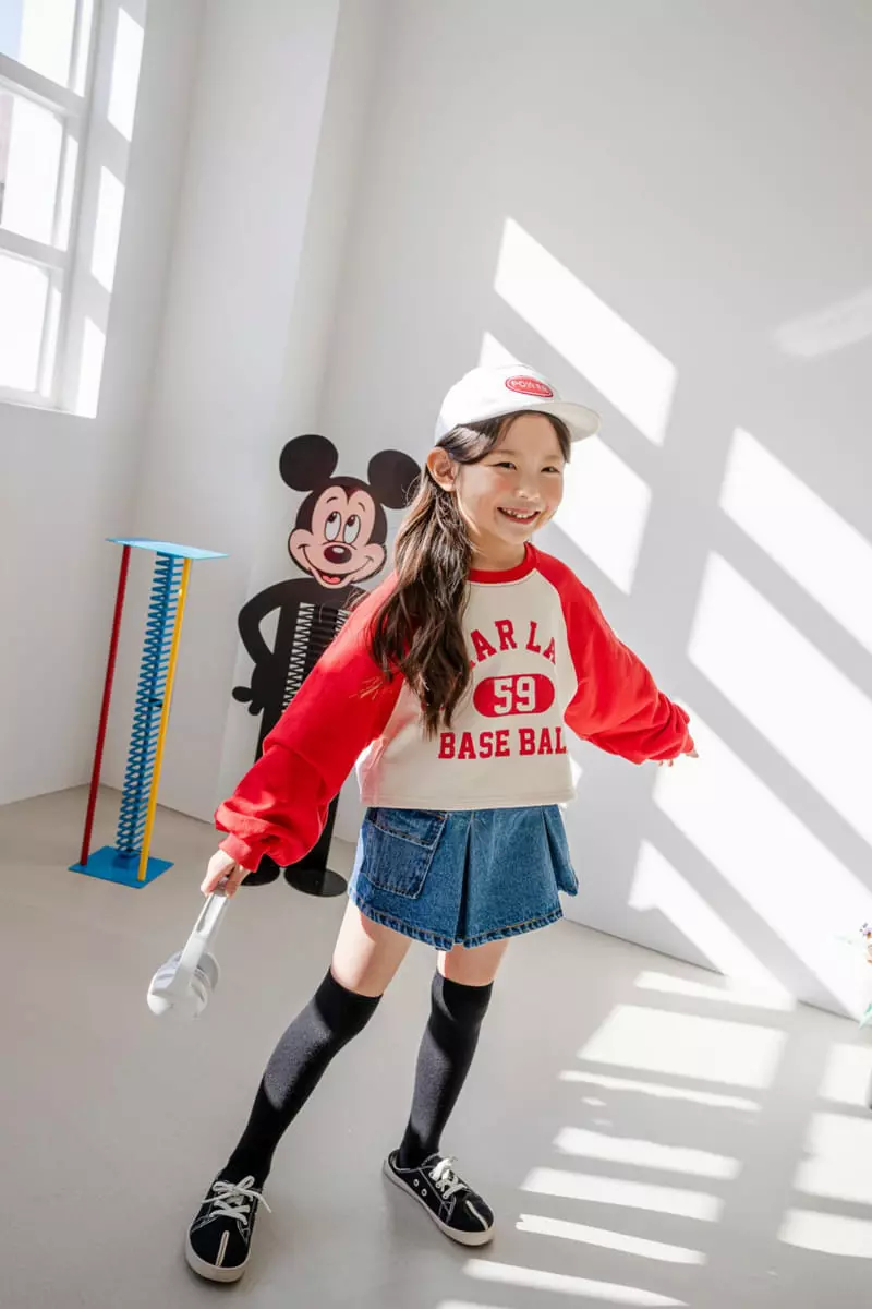 Dore Dore - Korean Children Fashion - #Kfashion4kids - Raglan 59 Crop Sweatshirt - 5
