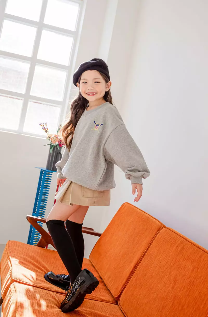 Dore Dore - Korean Children Fashion - #designkidswear - Embrodiery NYC Sweatshirt - 5
