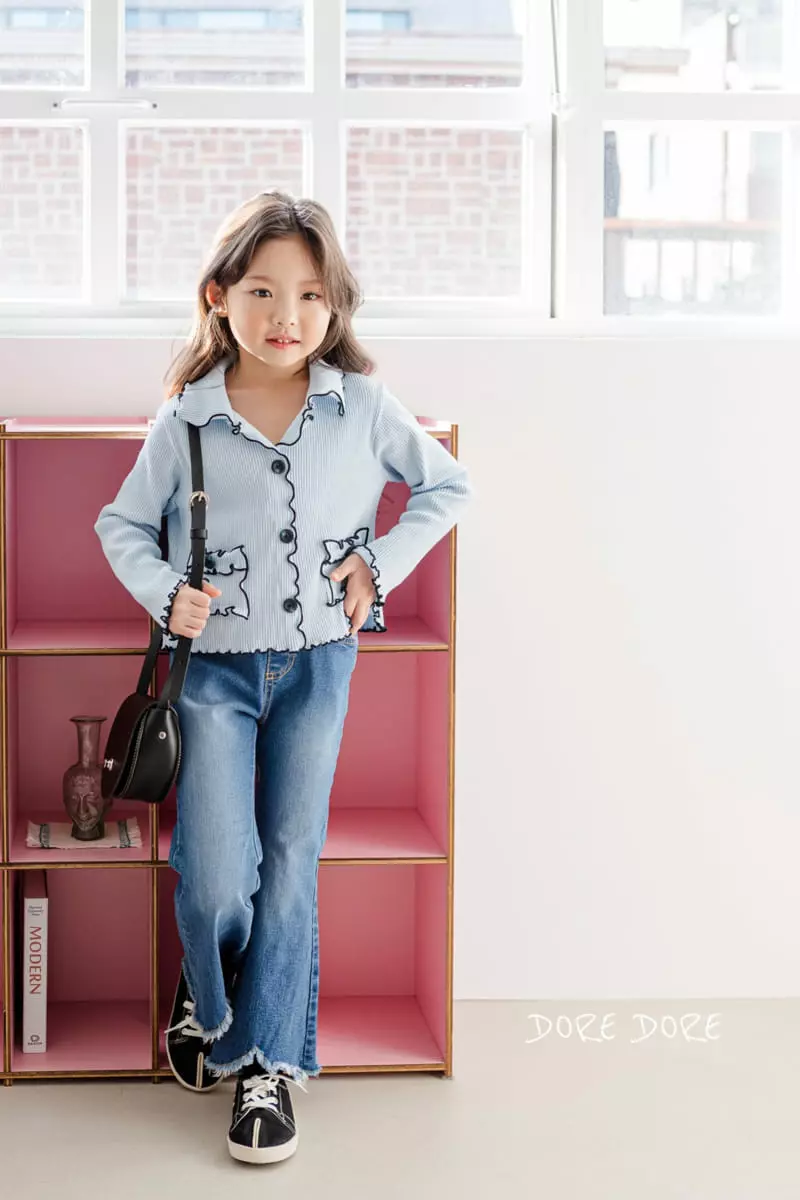 Dore Dore - Korean Children Fashion - #discoveringself - Spring Triangle Jeans