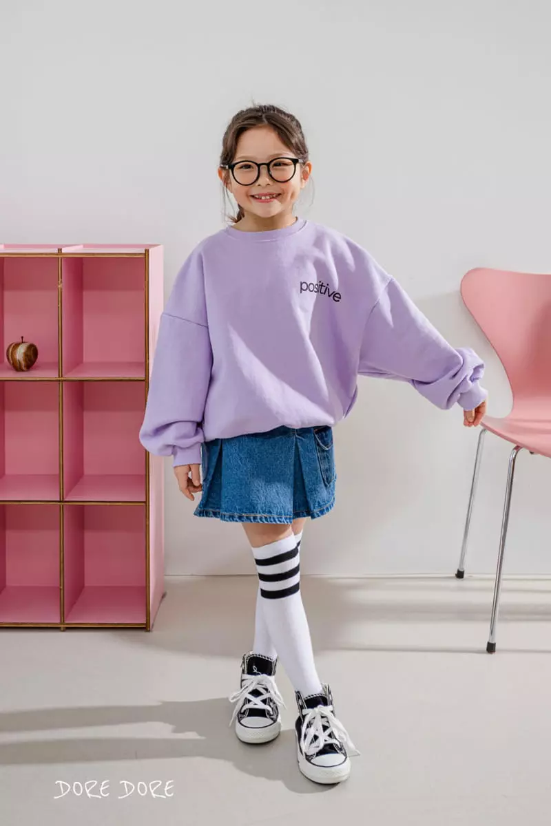 Dore Dore - Korean Children Fashion - #kidsshorts - Posity Sweatshirt - 11
