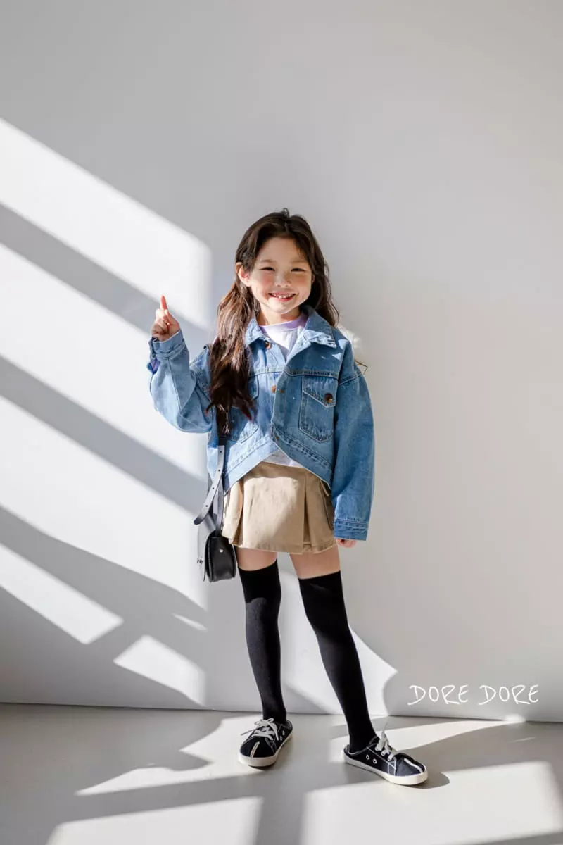 Dore Dore - Korean Children Fashion - #prettylittlegirls - Spring Gunbbang Skirt Pants - 7
