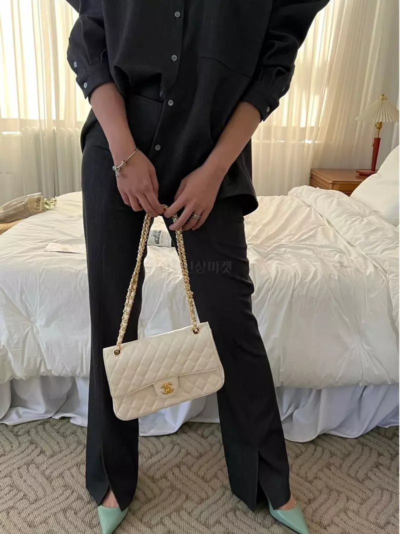 Douze - Korean Women Fashion - #momslook - Shell Jeans - 3