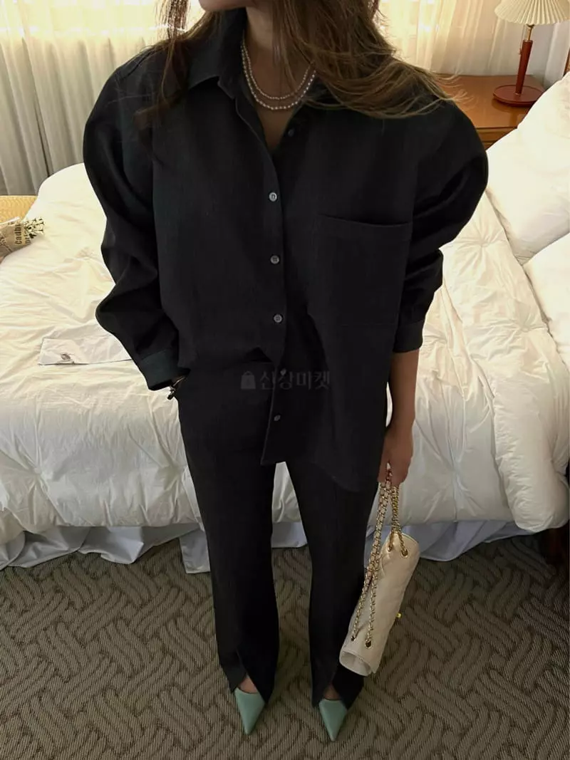Douze - Korean Women Fashion - #momslook - Shell Shirt - 6