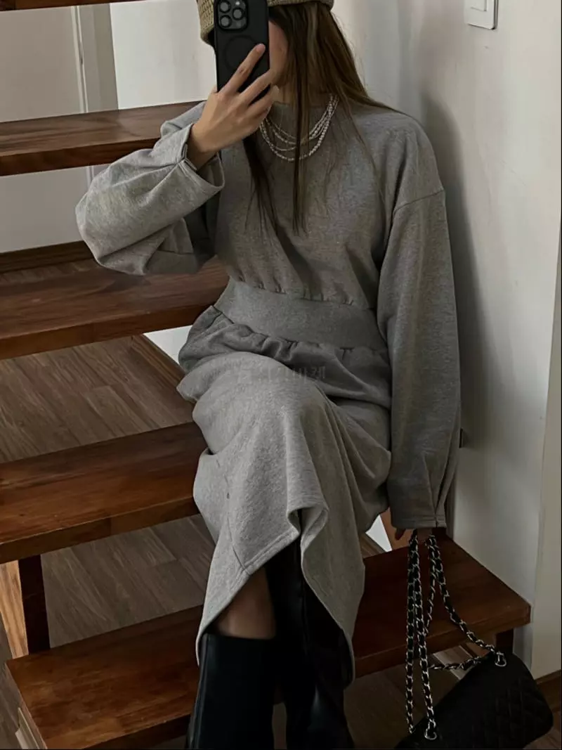 Douze - Korean Women Fashion - #momslook - Terry One-piece