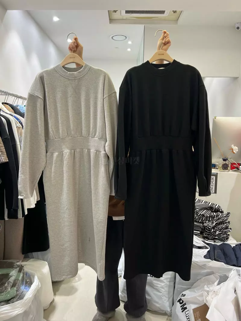 Douze - Korean Women Fashion - #momslook - Terry One-piece - 12