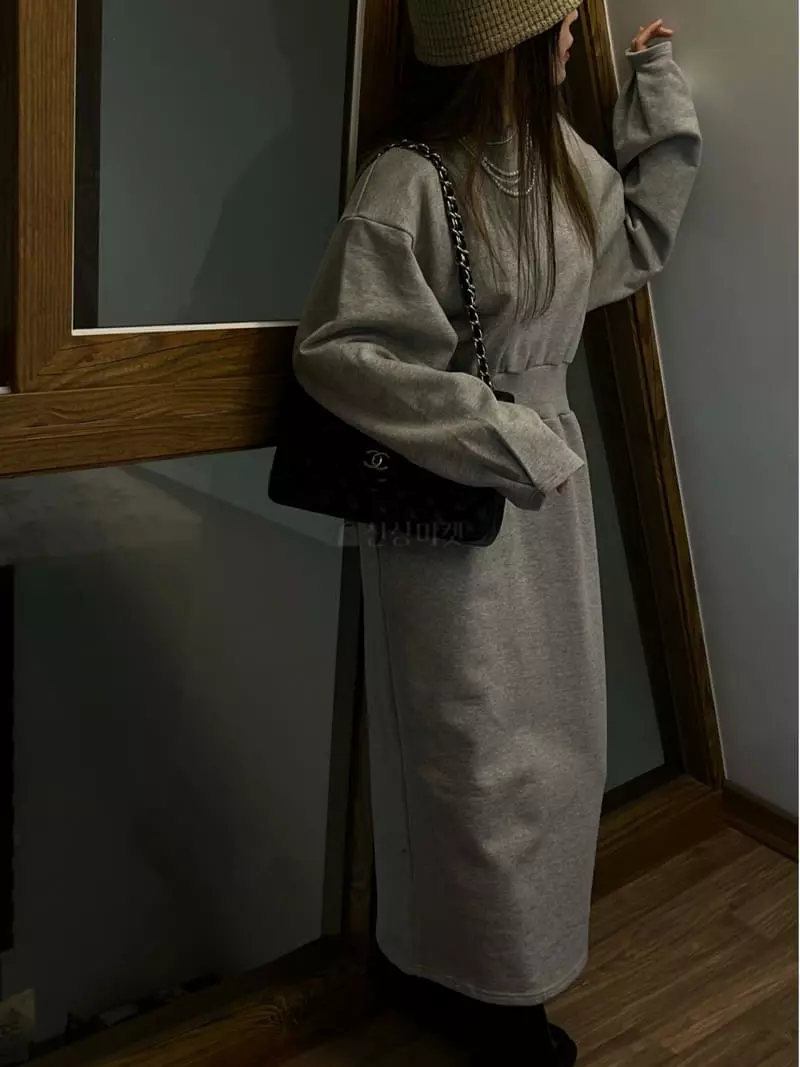 Douze - Korean Women Fashion - #momslook - Terry One-piece - 7