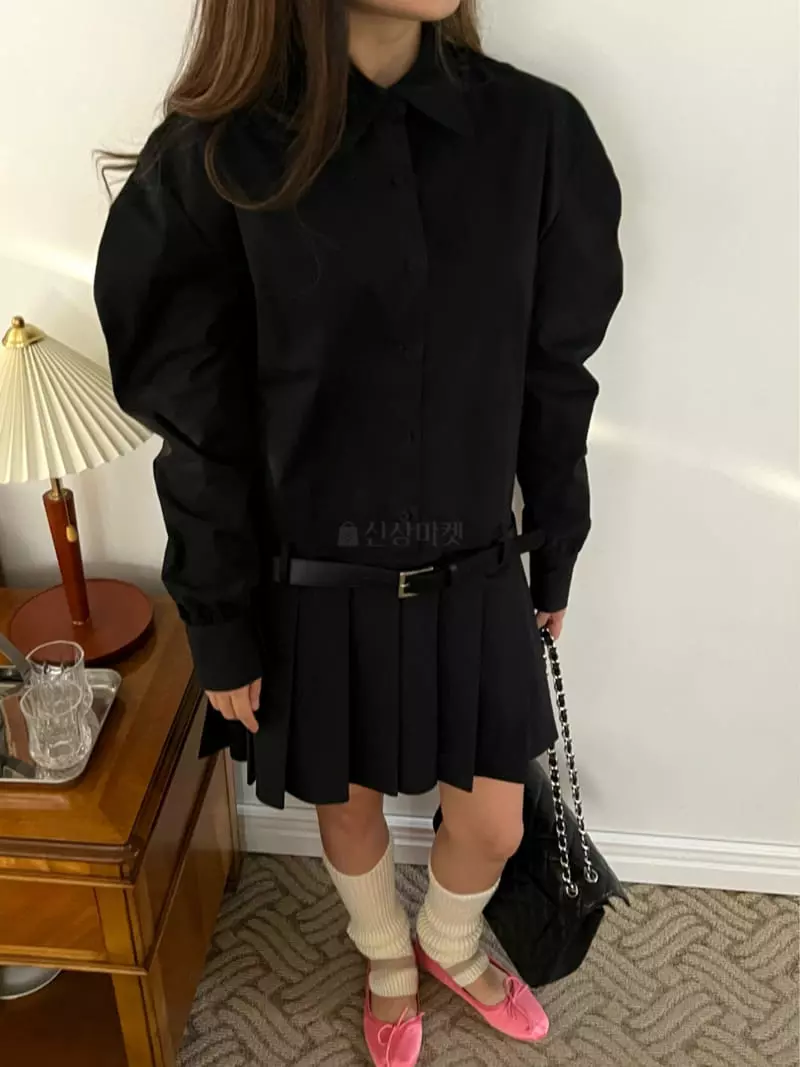 Douze - Korean Women Fashion - #momslook - Belt One-piece - 6