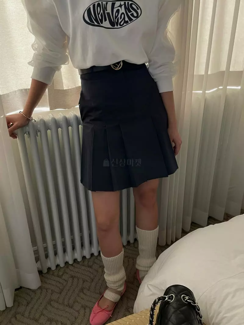 Douze - Korean Women Fashion - #womensfashion - Deggi Wrinkle Skirt