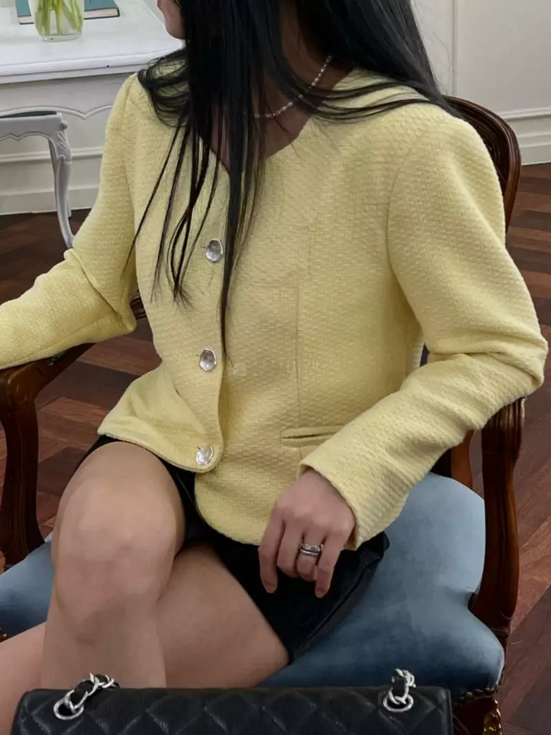 Douze - Korean Women Fashion - #womensfashion - Twid Jacket - 11
