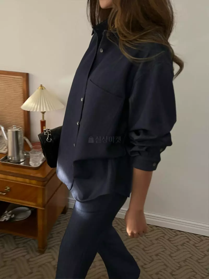 Douze - Korean Women Fashion - #womensfashion - Shell Shirt - 3
