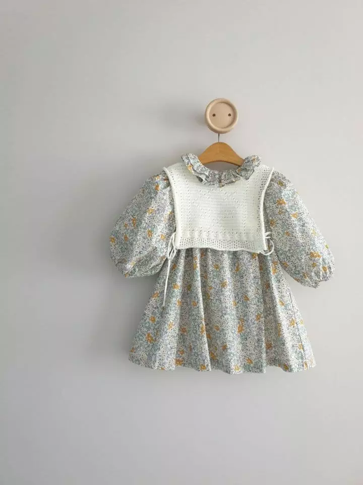 Eclair - Korean Children Fashion - #Kfashion4kids - Blang Vest Knit Tee - 2