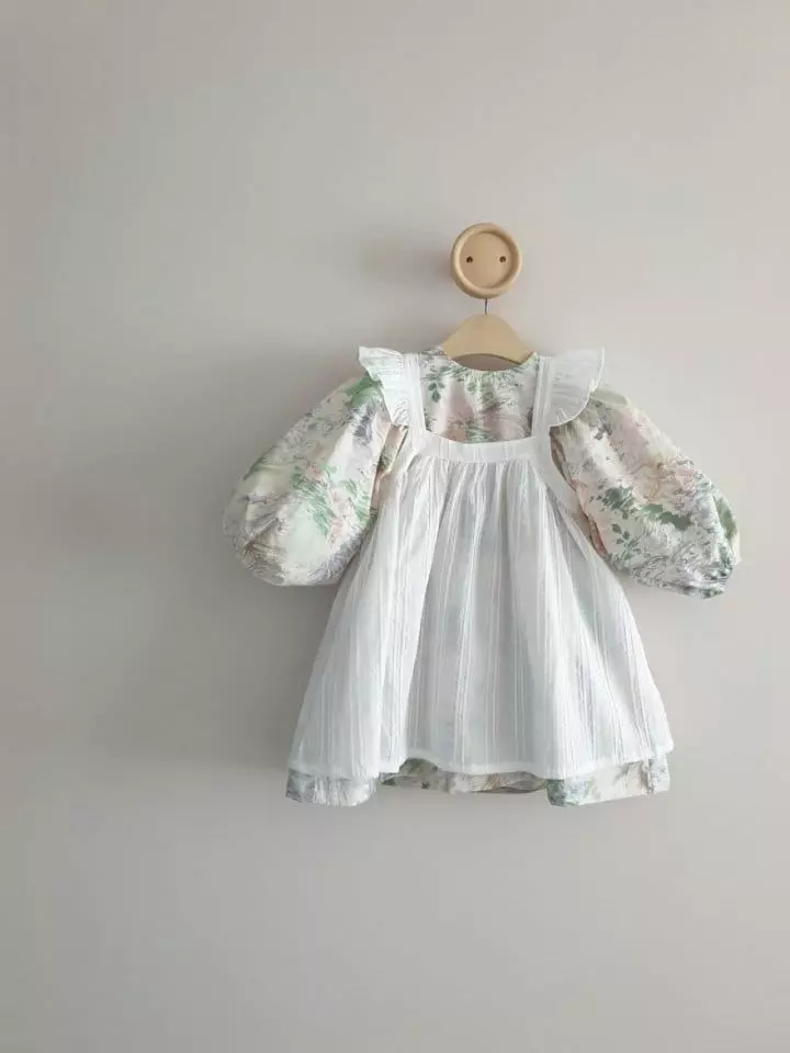 Eclair - Korean Children Fashion - #Kfashion4kids - Sweet Apron