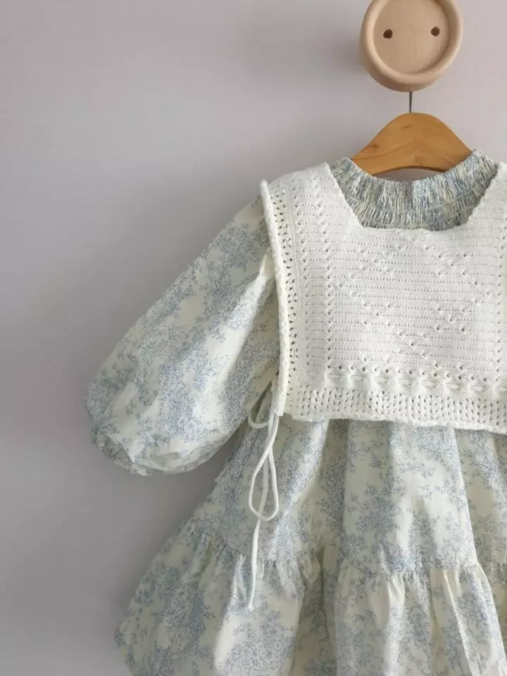 Eclair - Korean Children Fashion - #childofig - Blang Vest Knit Tee - 8