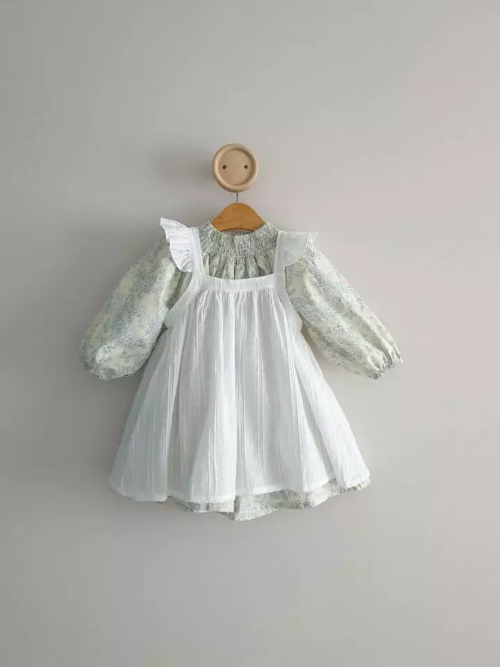 Eclair - Korean Children Fashion - #childofig - Sweet Apron - 6