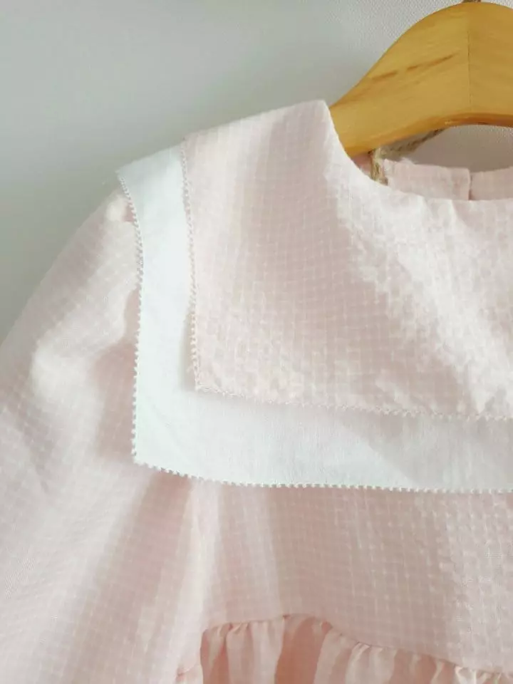 Eclair - Korean Children Fashion - #childofig - Sailor One-piece - 5