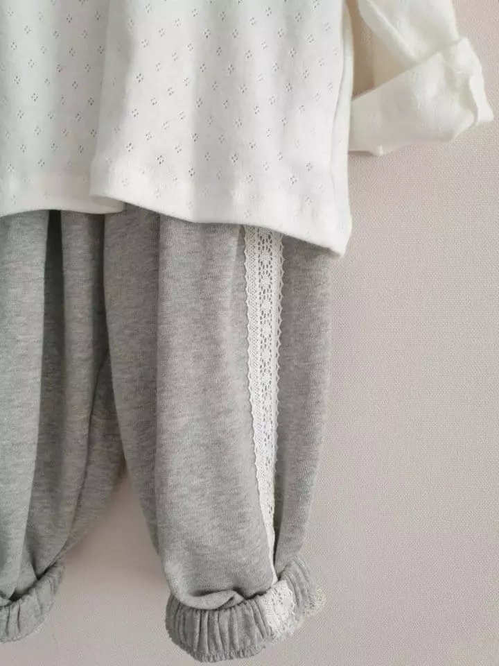 Eclair - Korean Children Fashion - #childrensboutique - Lace Pants - 5