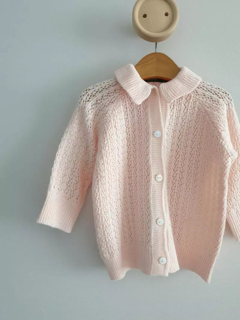Eclair - Korean Children Fashion - #childrensboutique - Clear Cardigan