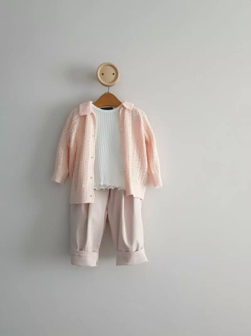 Eclair - Korean Children Fashion - #kidsshorts - Clear Cardigan - 5