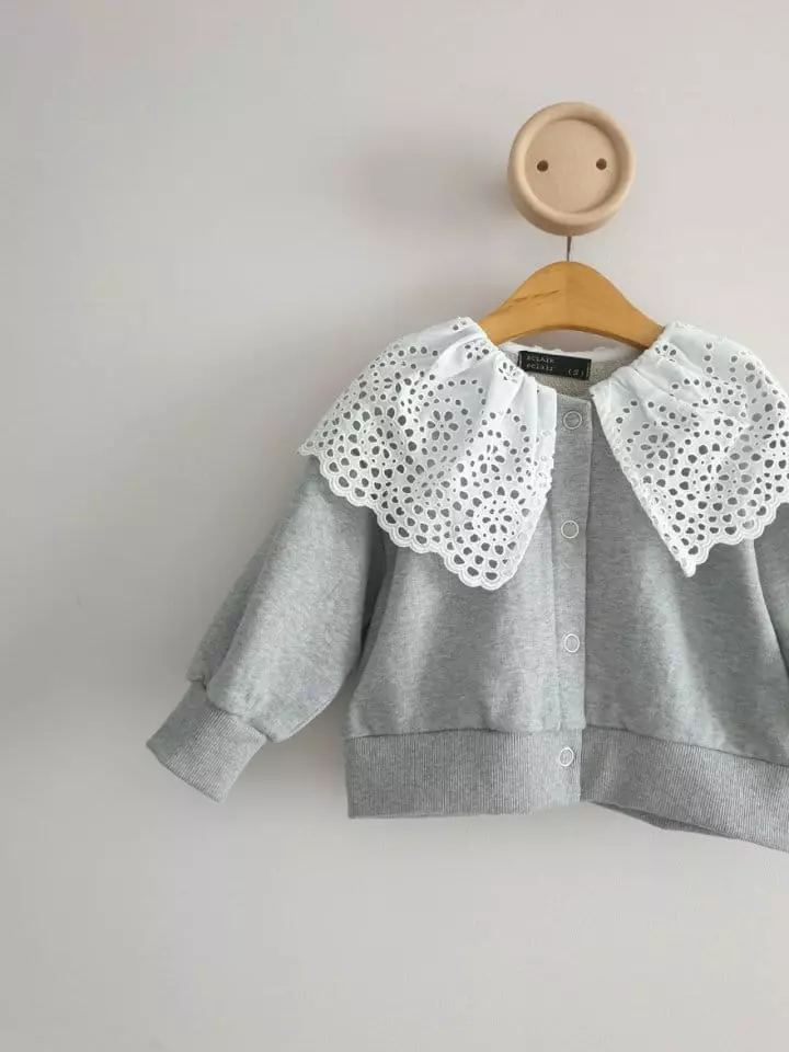 Eclair - Korean Children Fashion - #minifashionista - Pong Du Cardigan - 7