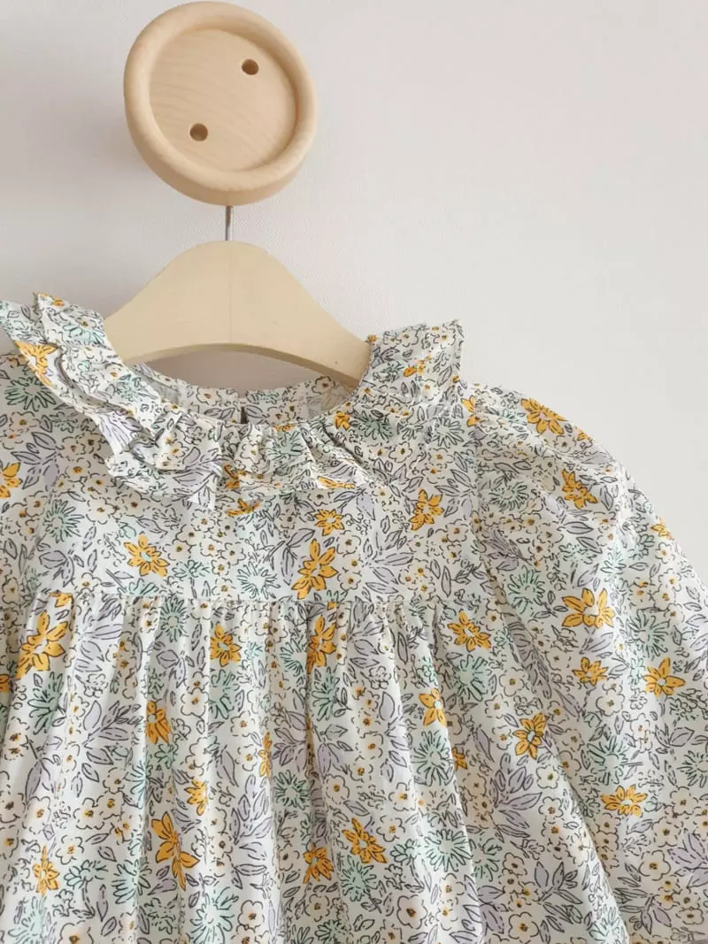 Eclair - Korean Children Fashion - #todddlerfashion - Madeleine One-piece - 2